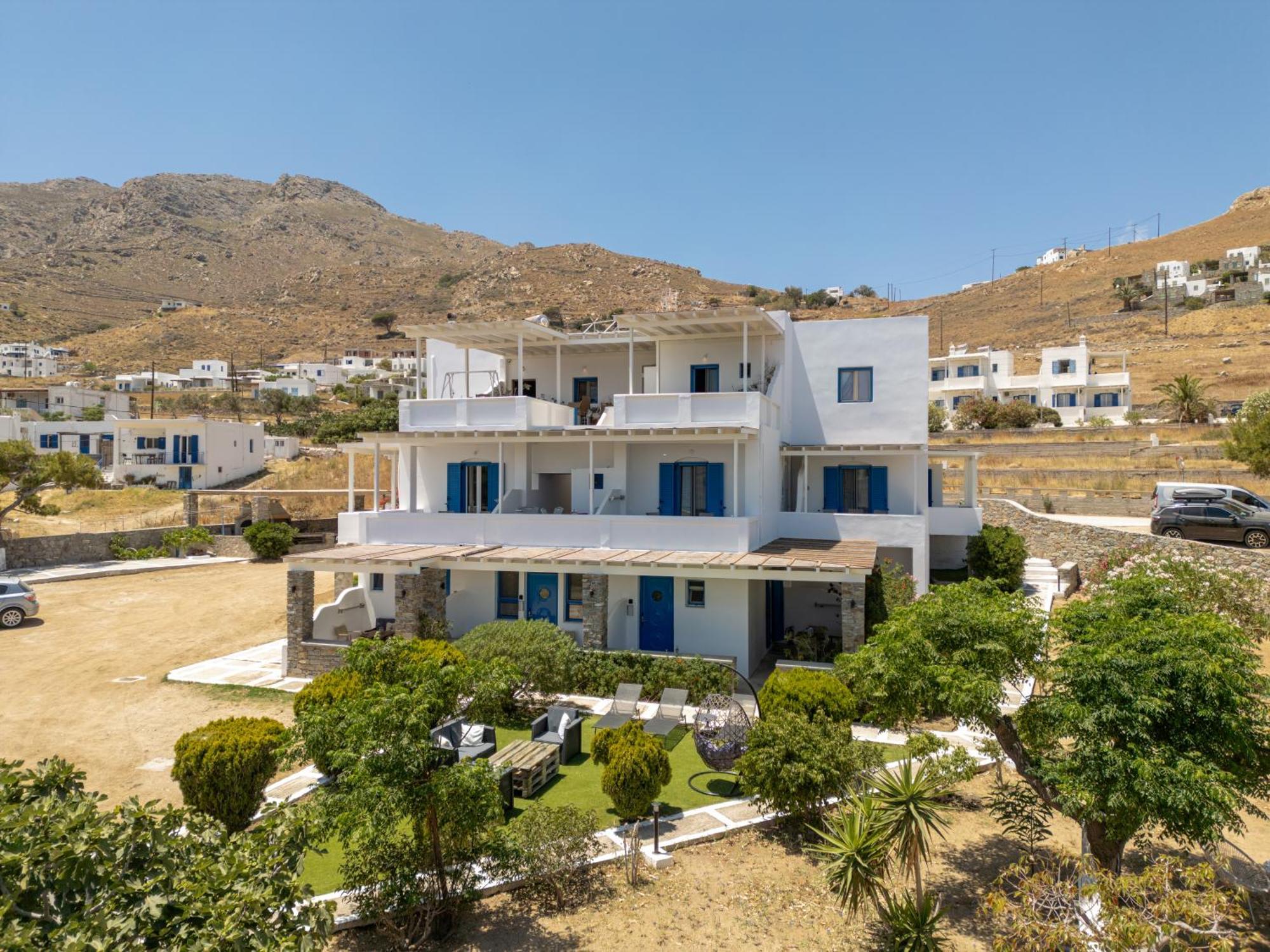 Dorkas Luxury Rooms&Apartments Livadakia Bagian luar foto